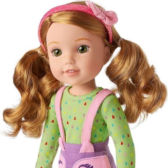 American Girl WellieWishers Smart as a Fox School Outfit for 14.5" Dolls - Picture 3 of 8